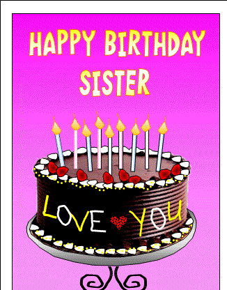 happy birthday sister images