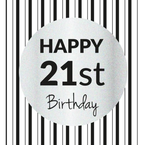 happy 21st birthday