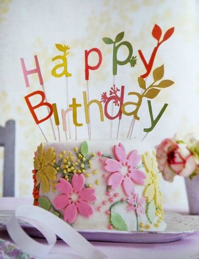 birthday wishes cake
