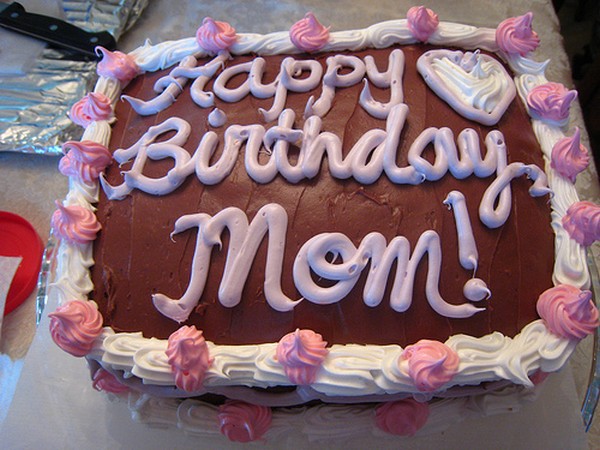 happy birthday mom cake