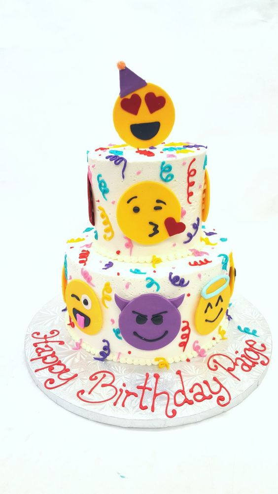 emoji cakes