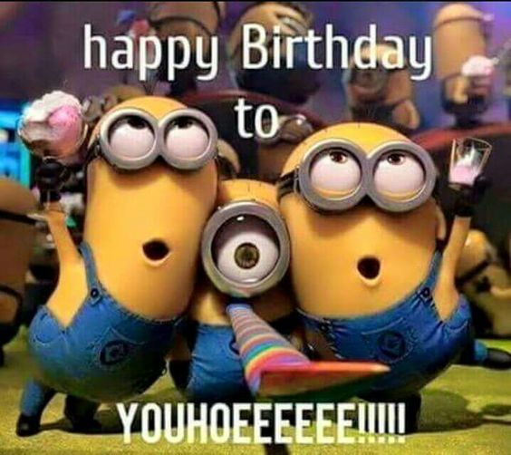 happy birthday minions