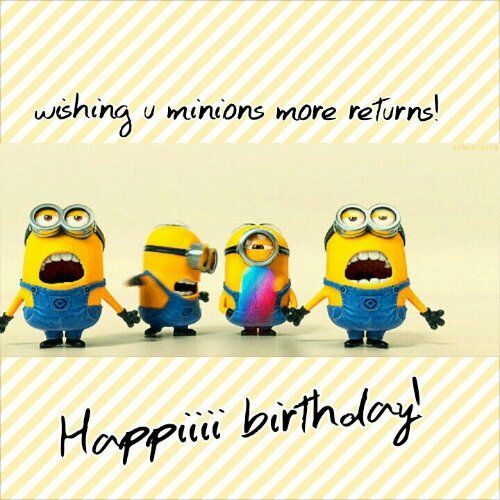 minion birthday wishes