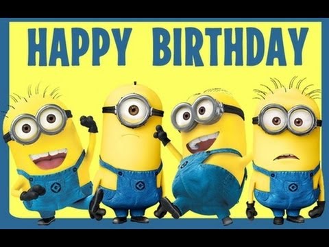 happy birthday minions