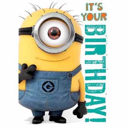 minion birthday wishes