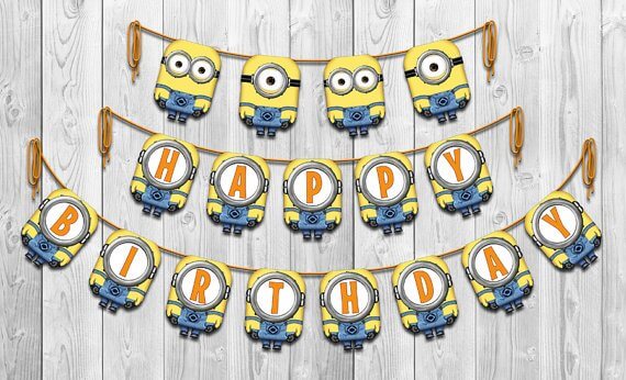 minion birthday cards