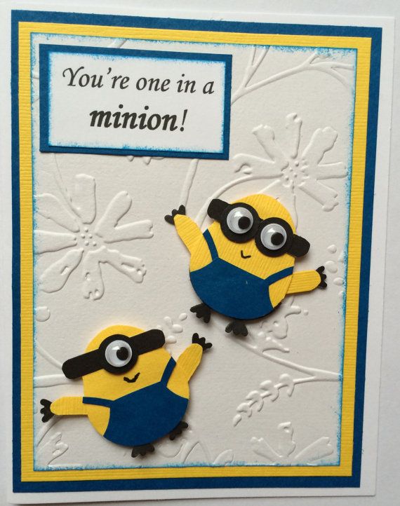 minion birthday cards