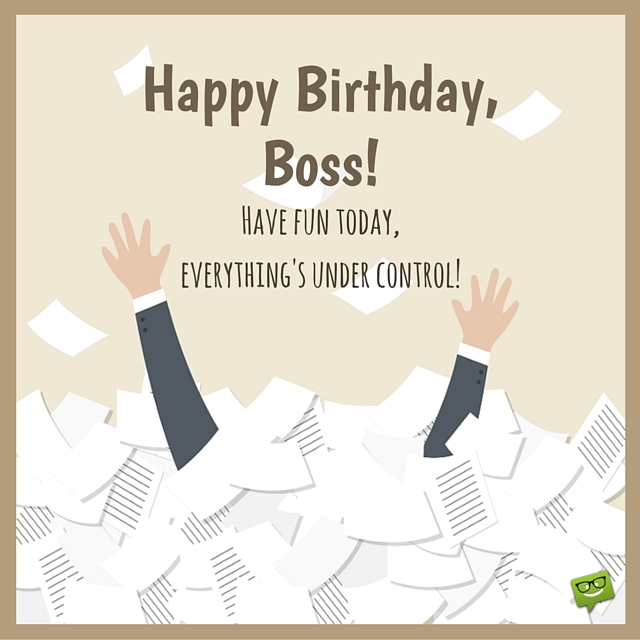birthday wishes for boss