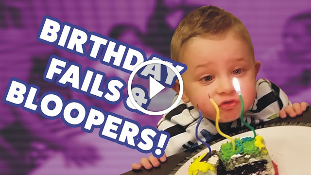 Video} Funniest Birthday Fails & Bloopers that will make you Laugh Out Loud  - Latest Collection of Happy Birthday Wishes
