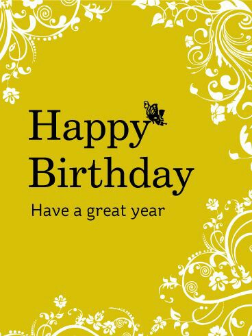 happy birthday to you