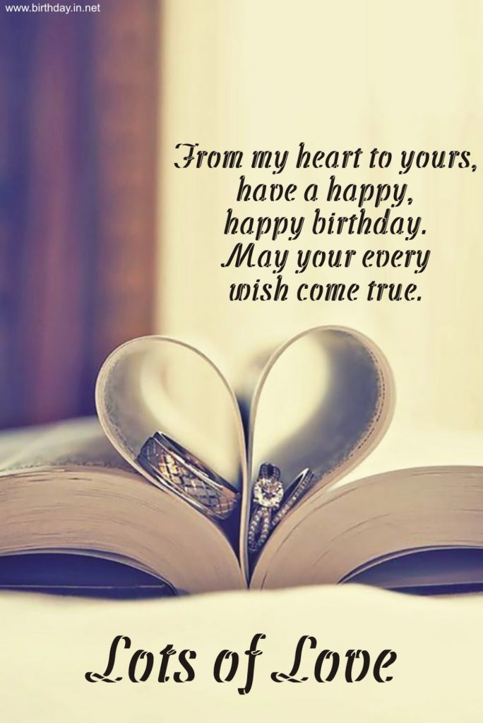 birthday wishes for lover