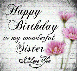 happy birthday sister dp