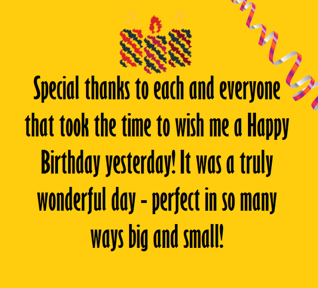 Thank You Messages for Birthday Wishes