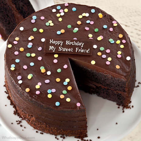 happy birthday dp cake