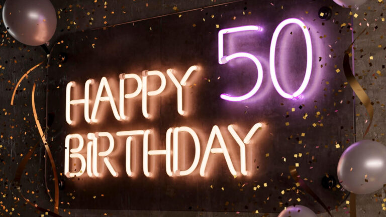 Golden Wishes: A Collection of Heartfelt 50th Birthday Messages