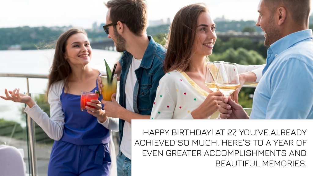 27th birthday wishes