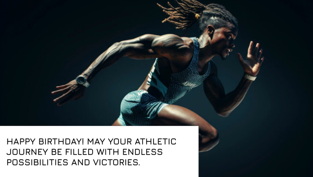 Athlete HBD wishes