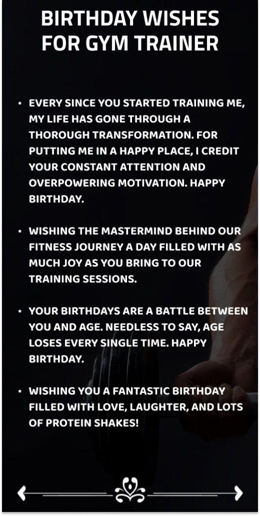 Happy Birthday Wishes for Coach