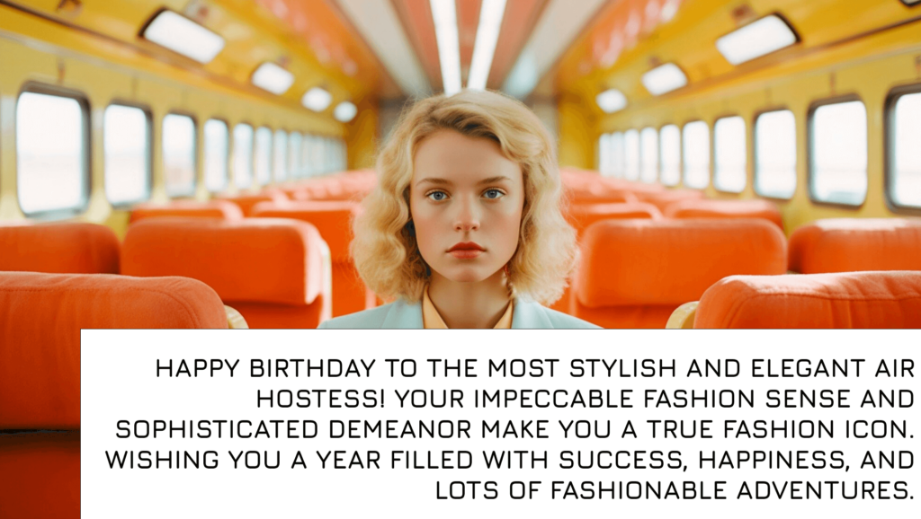 Birthday Wishes for Air Hostess