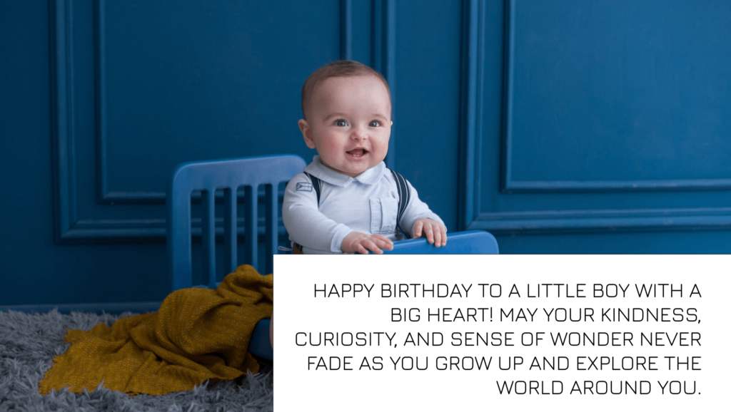 Birthday Messages for Your Baby Boy