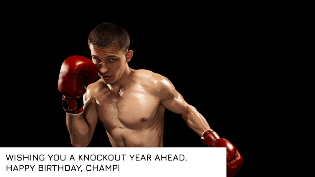 Birthday Wishes for Boxer