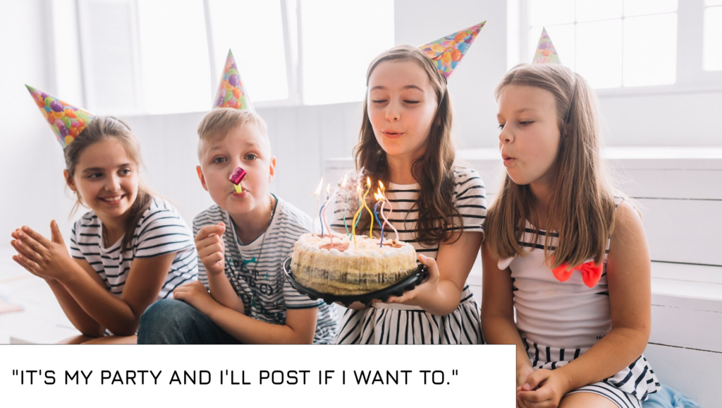 Instagram Captions for Birthdays Party Started