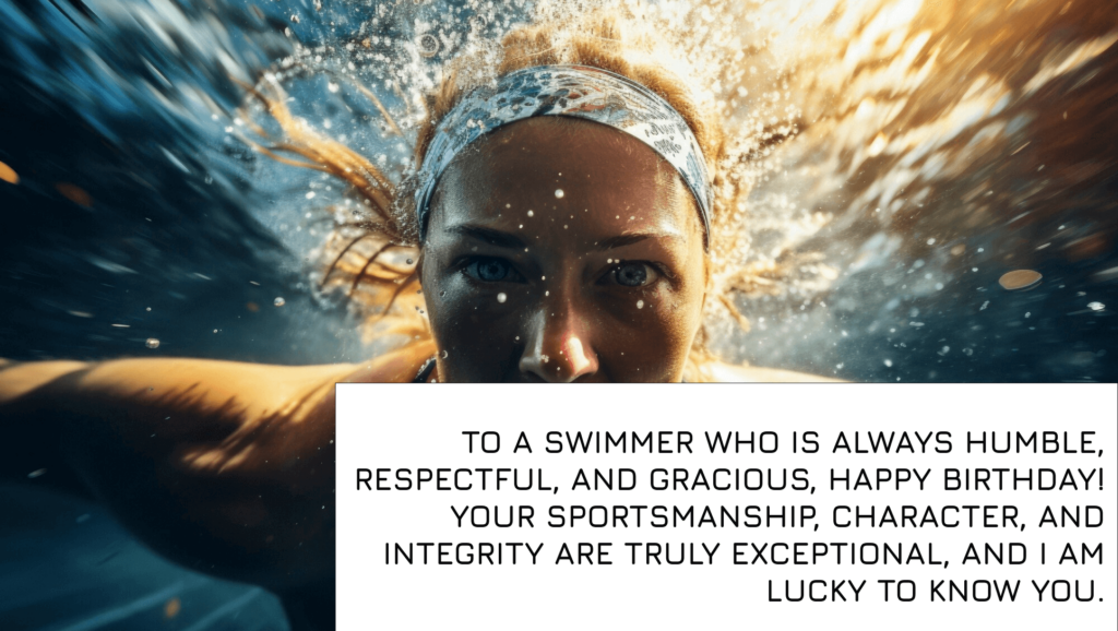 happy birthday swimmer quotes