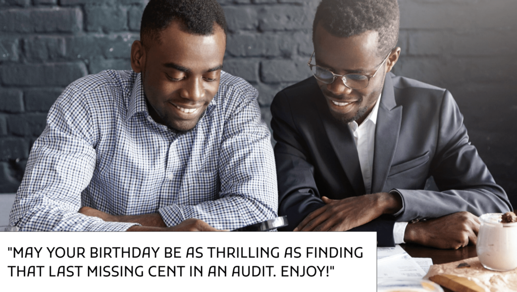 New Birthday Wishes for Auditor