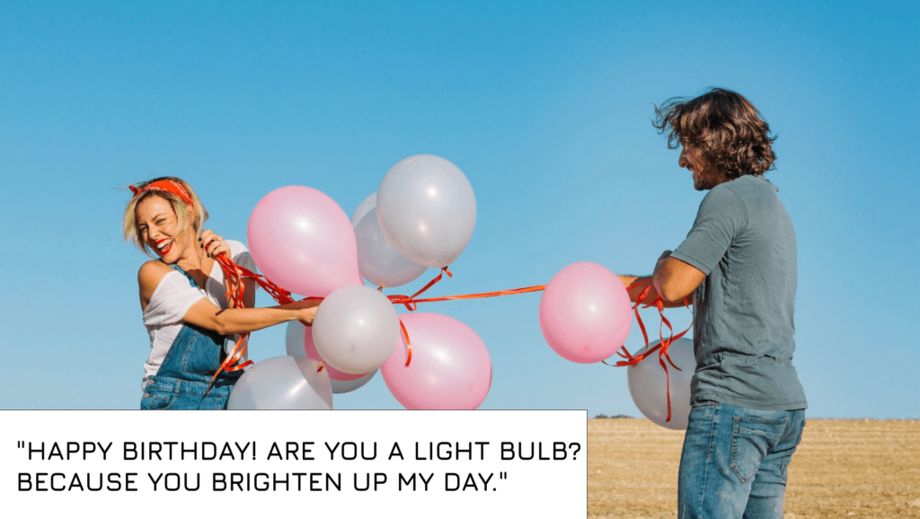 Birthday Pick Up Lines bf gf