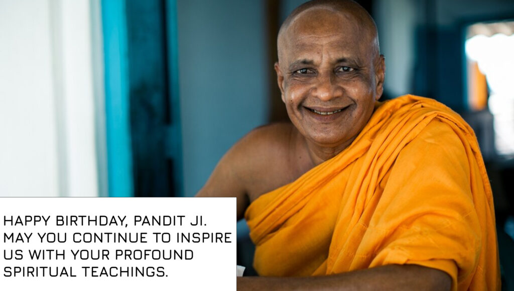 Birthday Wishes for pandit