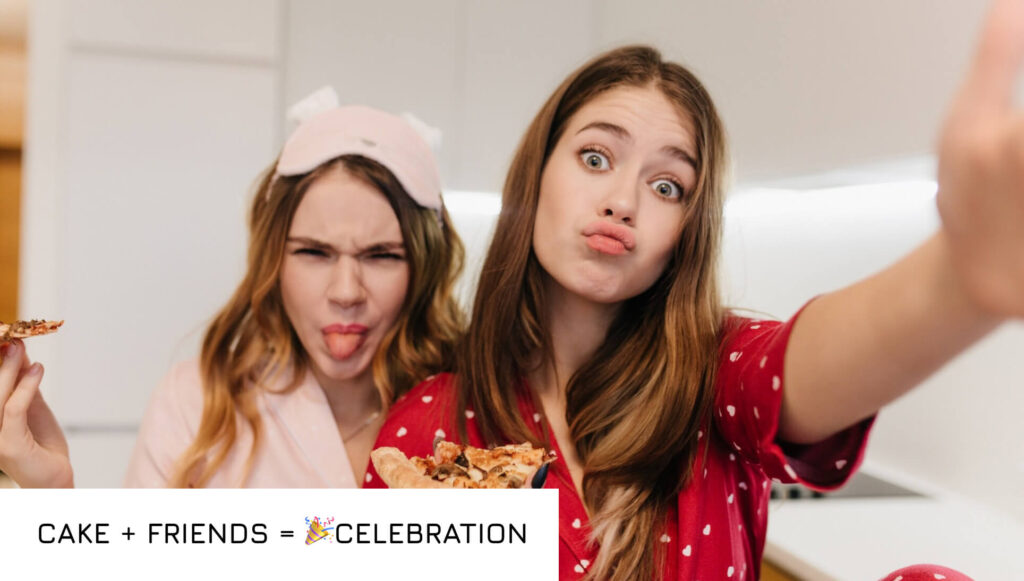Birthday selfie captions for friends