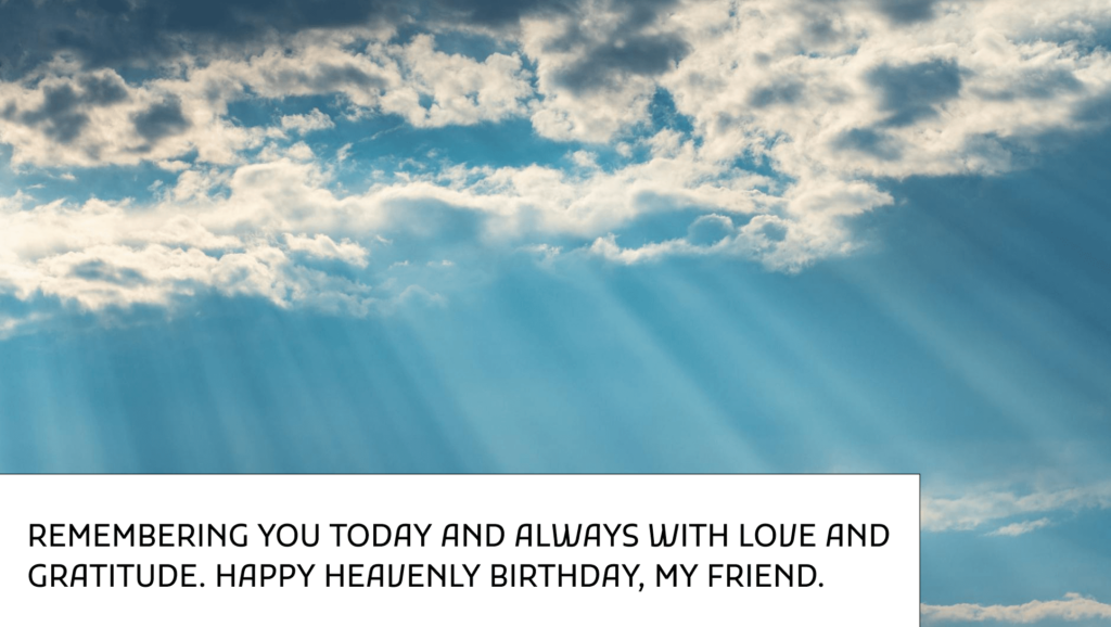 Happy birthday to someone who passed away quotes
