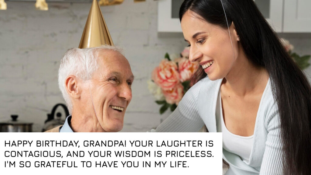 Short birthday wishes for grandfather