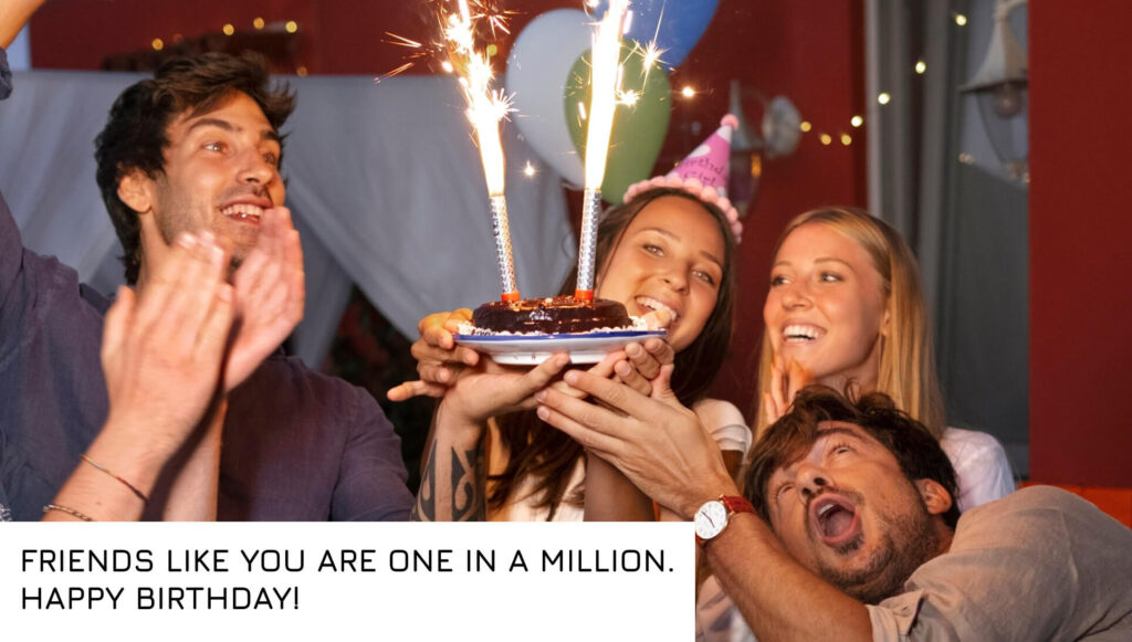 Short instagram captions for birthday post for friend