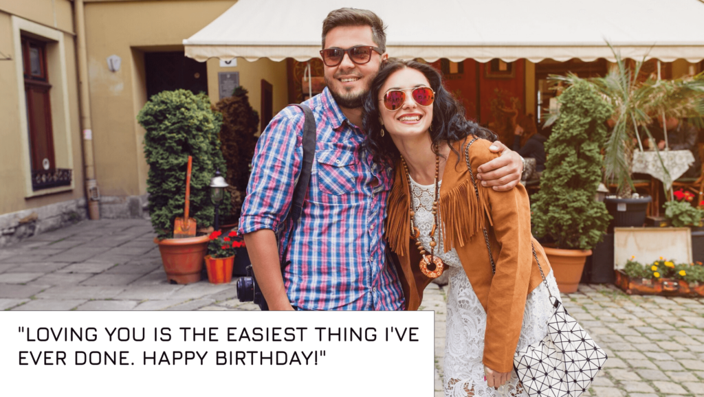 Soulmate romantic birthday wishes for husband from wife