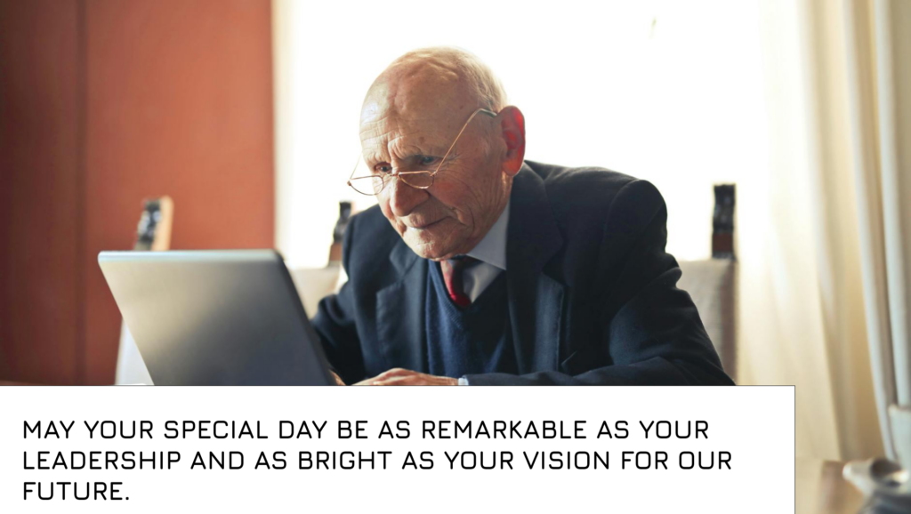 CEO birthday wishes
