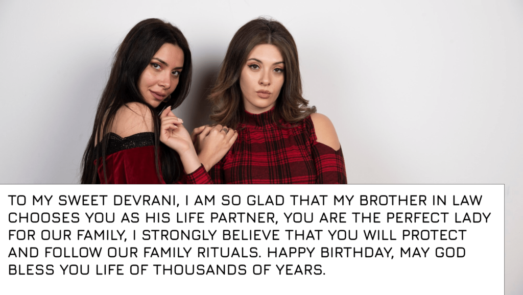 birthday Quotes for devrani ji 