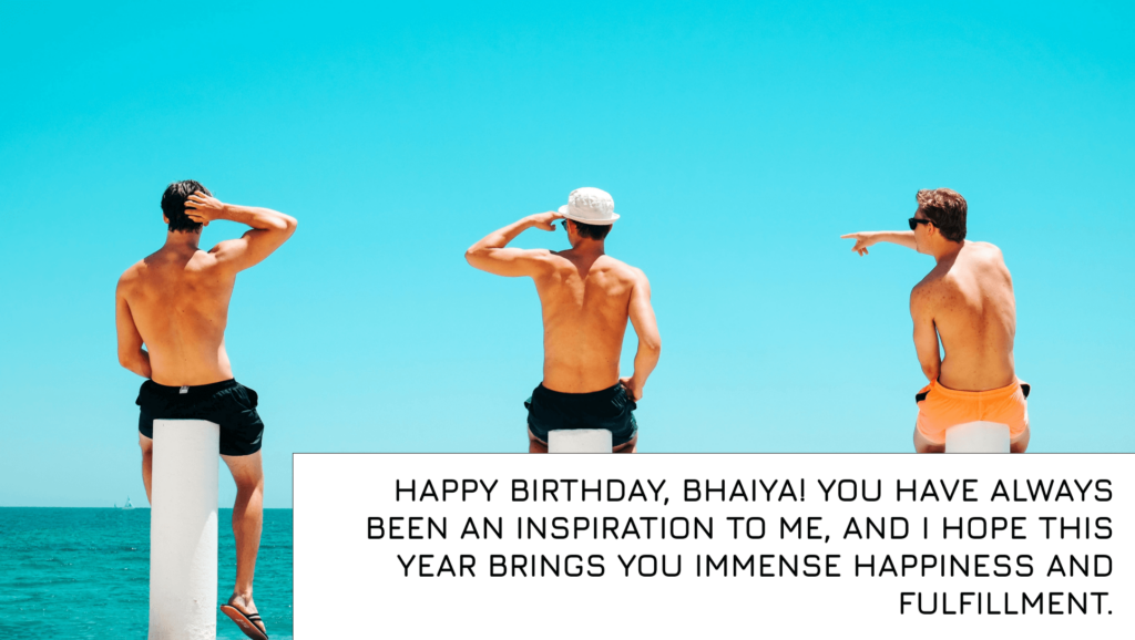 Birthday Wishes for Bhaiya