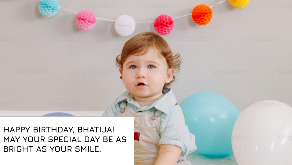 birthday messages for bhatija 