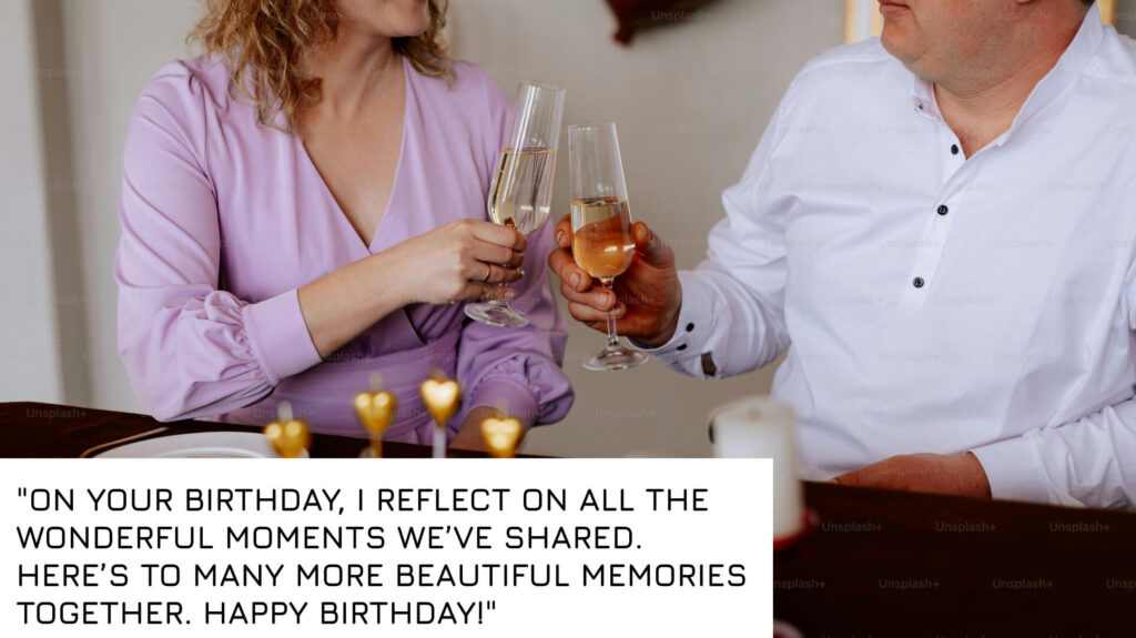 life partner birthday wishes in english