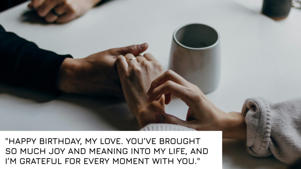 romantic birthday wish