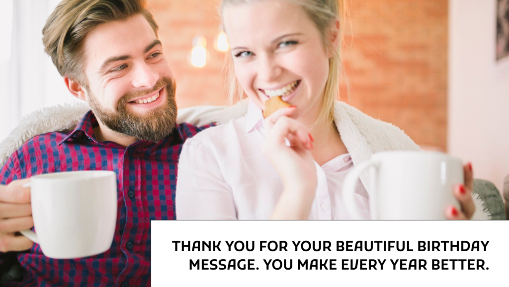 thank you birthday message to family