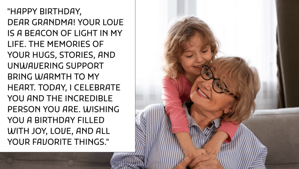 top Birthday Paragraphs for Your grandmother