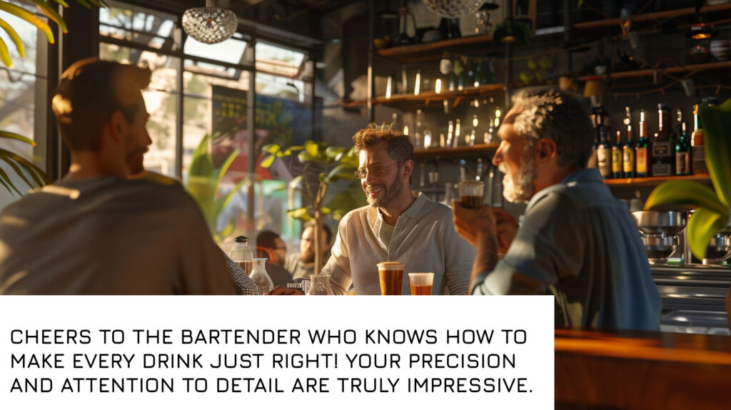 Bar lover friends
