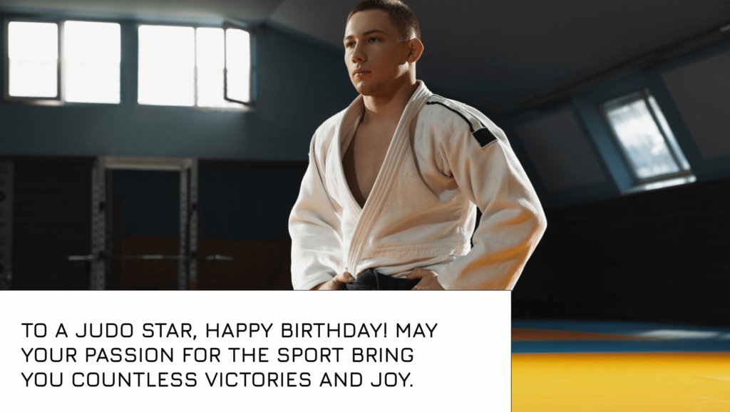 Best Birthday Wishes For Judo Player