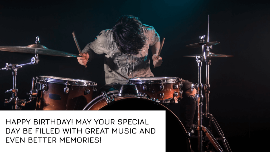 Best Birthday Wishes for Drummer