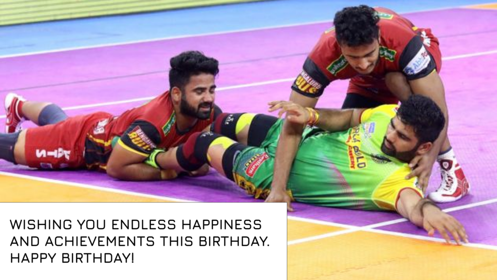 Birthday Quotes for Kabaddi Player