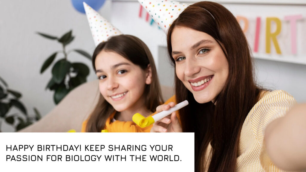 Birthday Messages for Biology Teacher