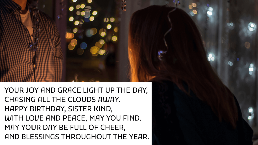 Birthday Poems for Sister in Law in english