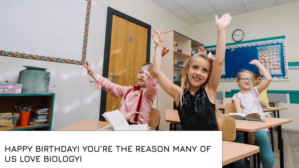 Birthday Quotes for Biology Teacher